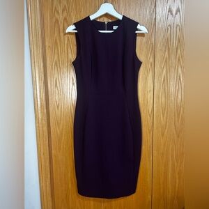 Calvin Klein Deep Purple Midi Dress